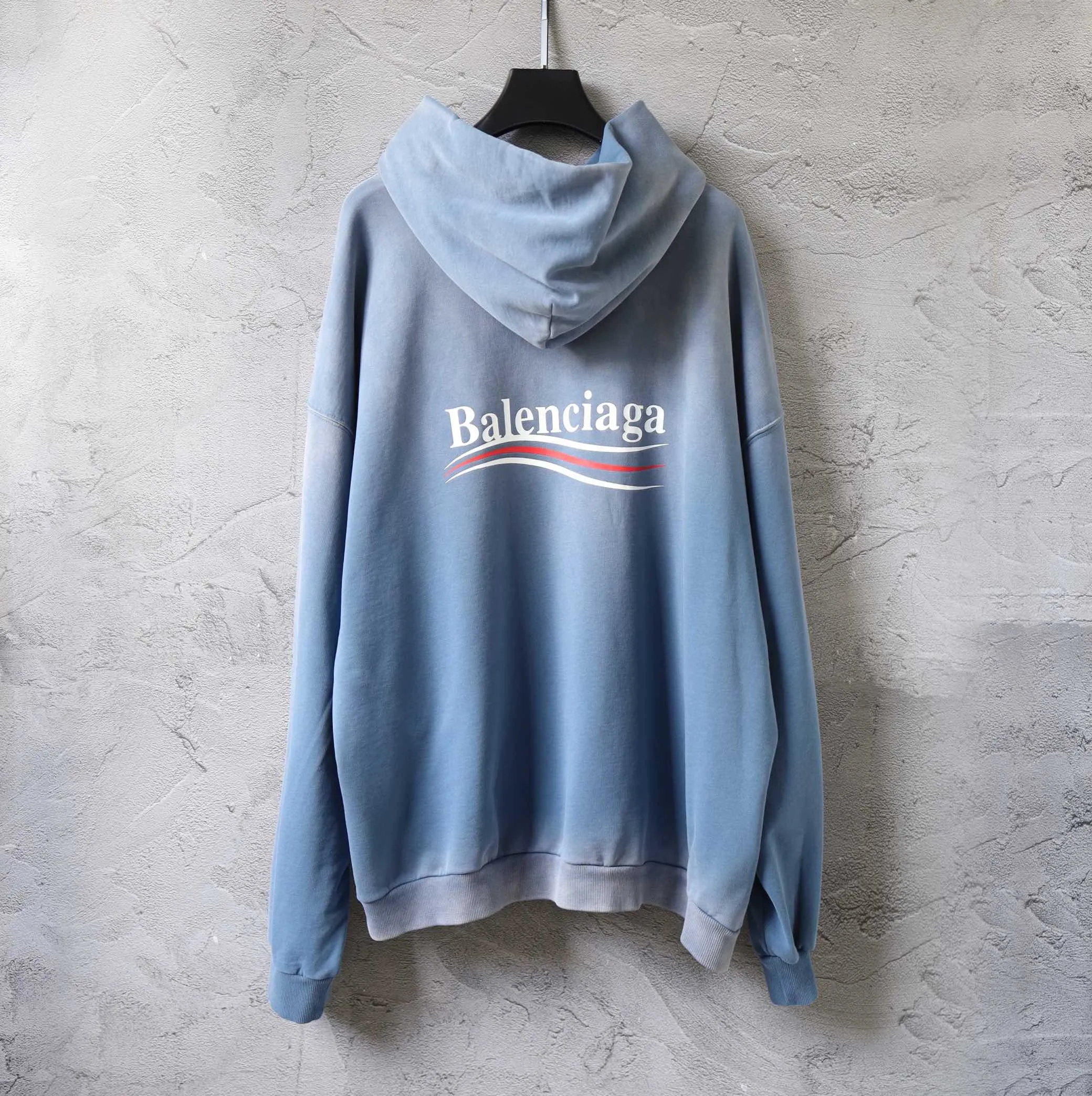 Political Campaign Logo Washed Hoodie D29918803 — view 11