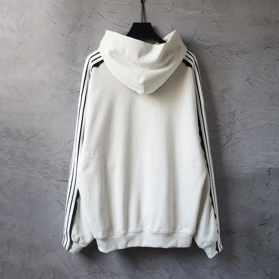 Unity Logo Embroidered Striped Hoodie D29921328 — view 2