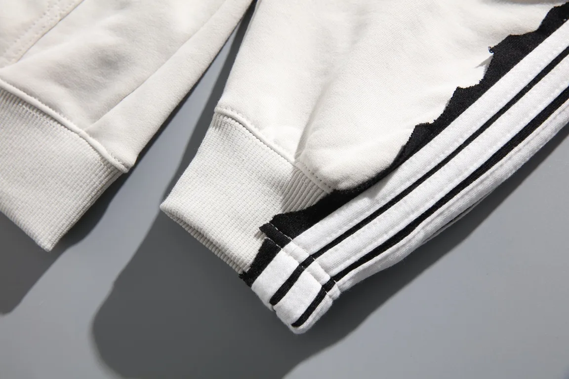 Unity Logo Embroidered Striped Hoodie D29921328 — view 14