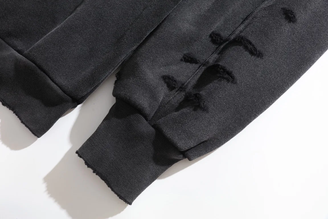 3B Sports Icon Distressed Oversized Hoodie D32918795 — view 7