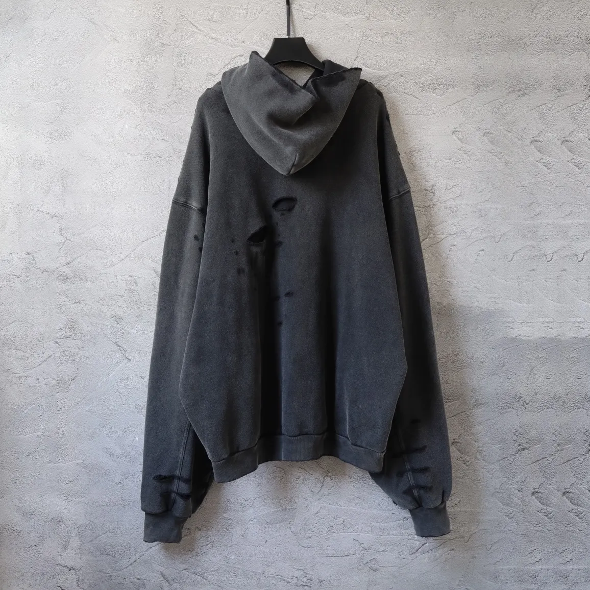 3B Sports Icon Distressed Oversized Hoodie D32918795 — view 11