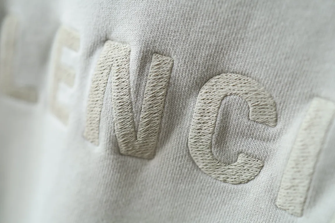 Embroidered Logo Oversized Cotton Hoodie D27921341 — view 6