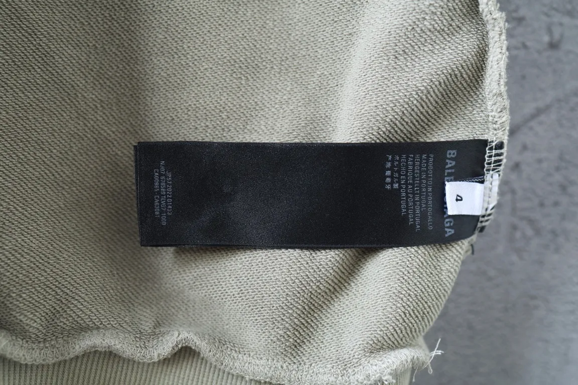 Embroidered Logo Oversized Cotton Hoodie D27921341 — view 8