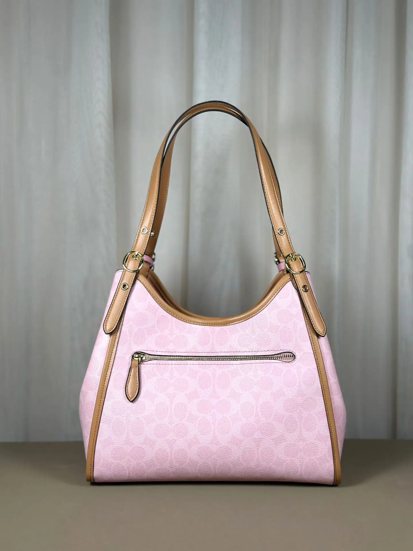 Erin Signature Canvas Shoulder Bag D39018079 — view 4