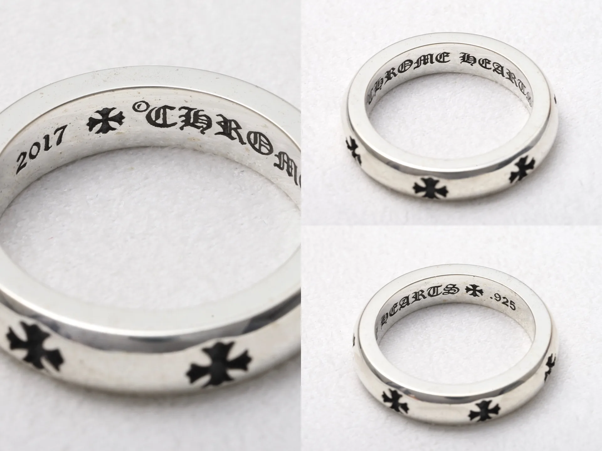 Chrome Hearts Cross Motif Sterling Silver Ring D27517884 — view 6