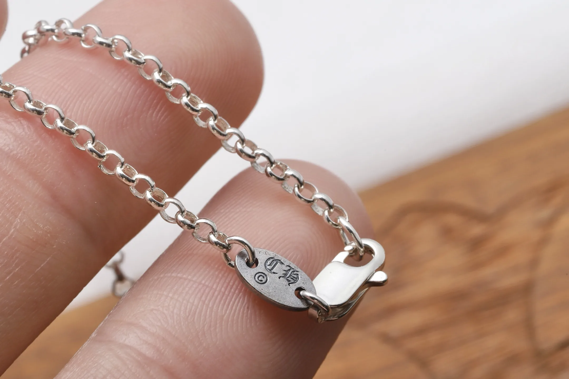 Double-Layer Cross Pendant Necklace (Sterling Silver) D34517880 — view 6