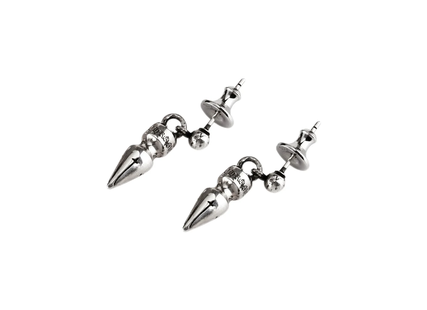 Bullet-Tip Stud Earrings (Sterling Silver) D19017889