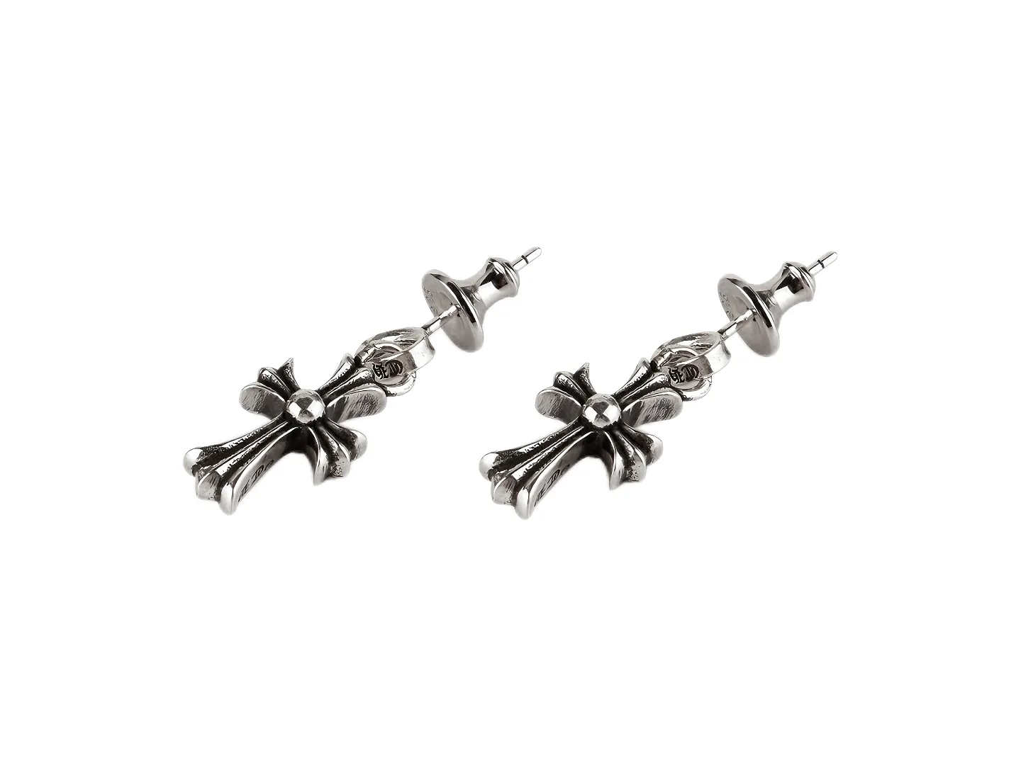 Cross Drop Earrings (Sterling Silver) D22017892
