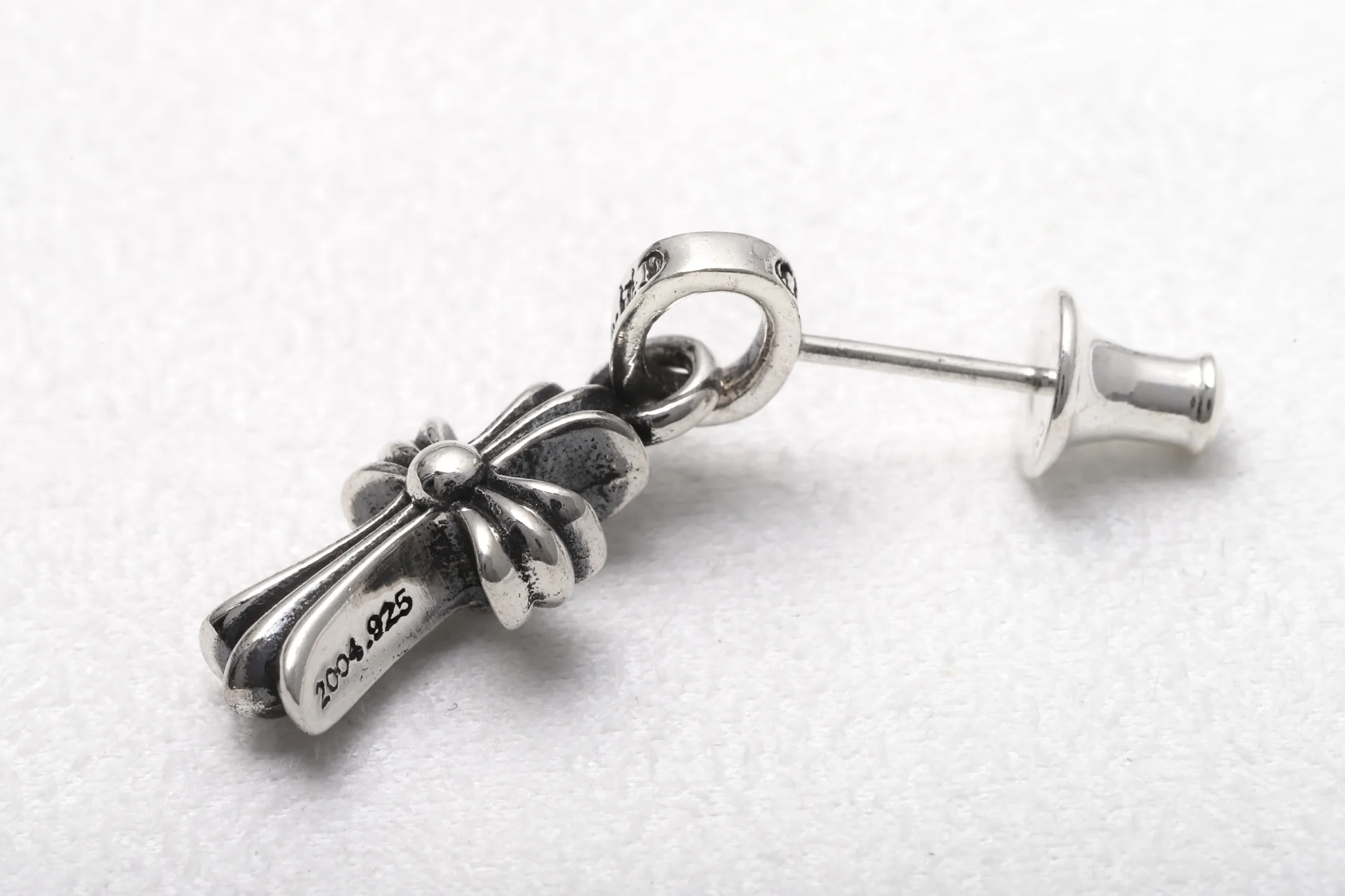 Cross Drop Earrings (Sterling Silver) D22017892 — view 5