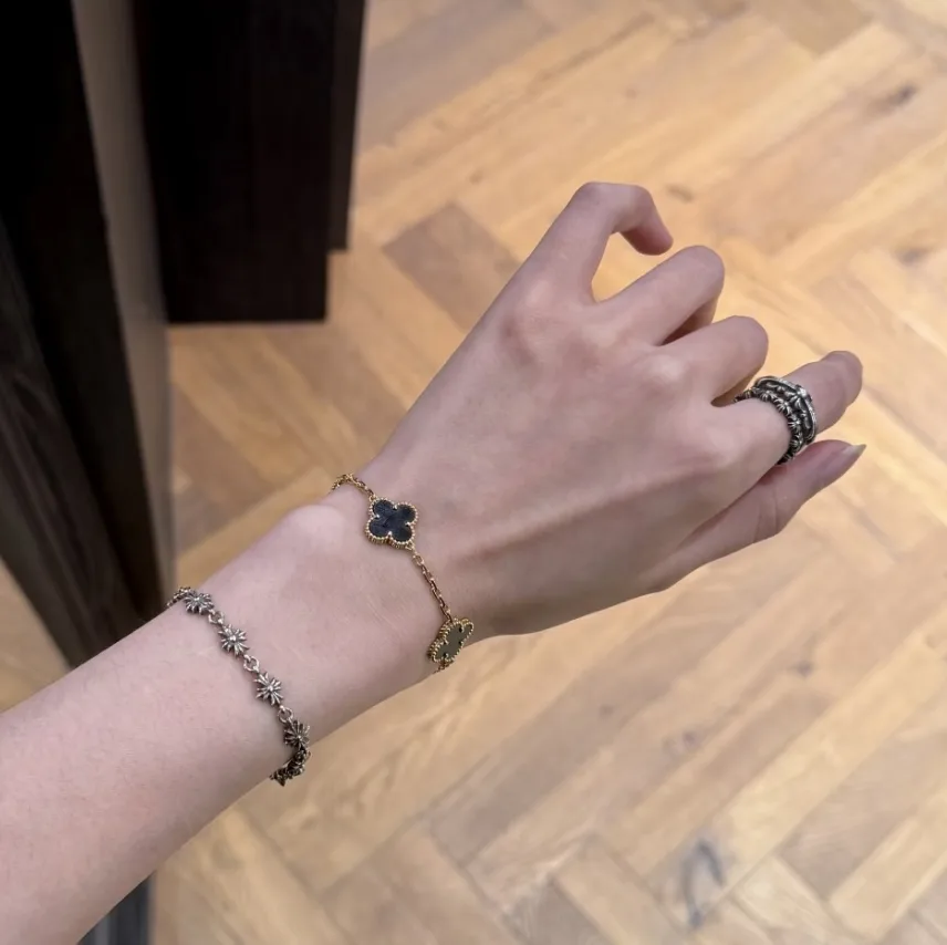 Chrome Hearts Cross Link Bracelet (Sterling Silver) D39017897 — view 7