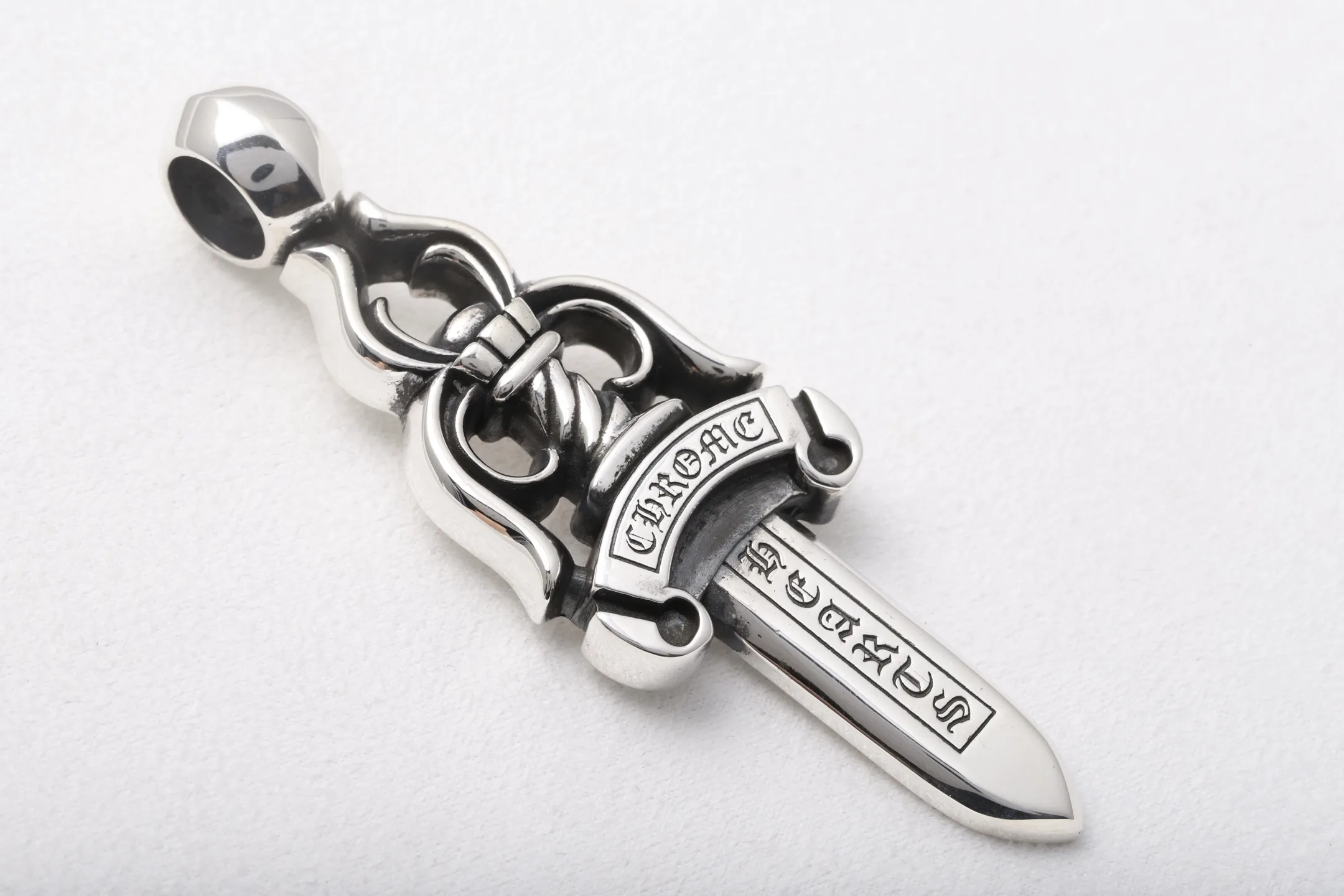 Dagger Pendant Necklace (Sterling Silver) D198517876 — view 7