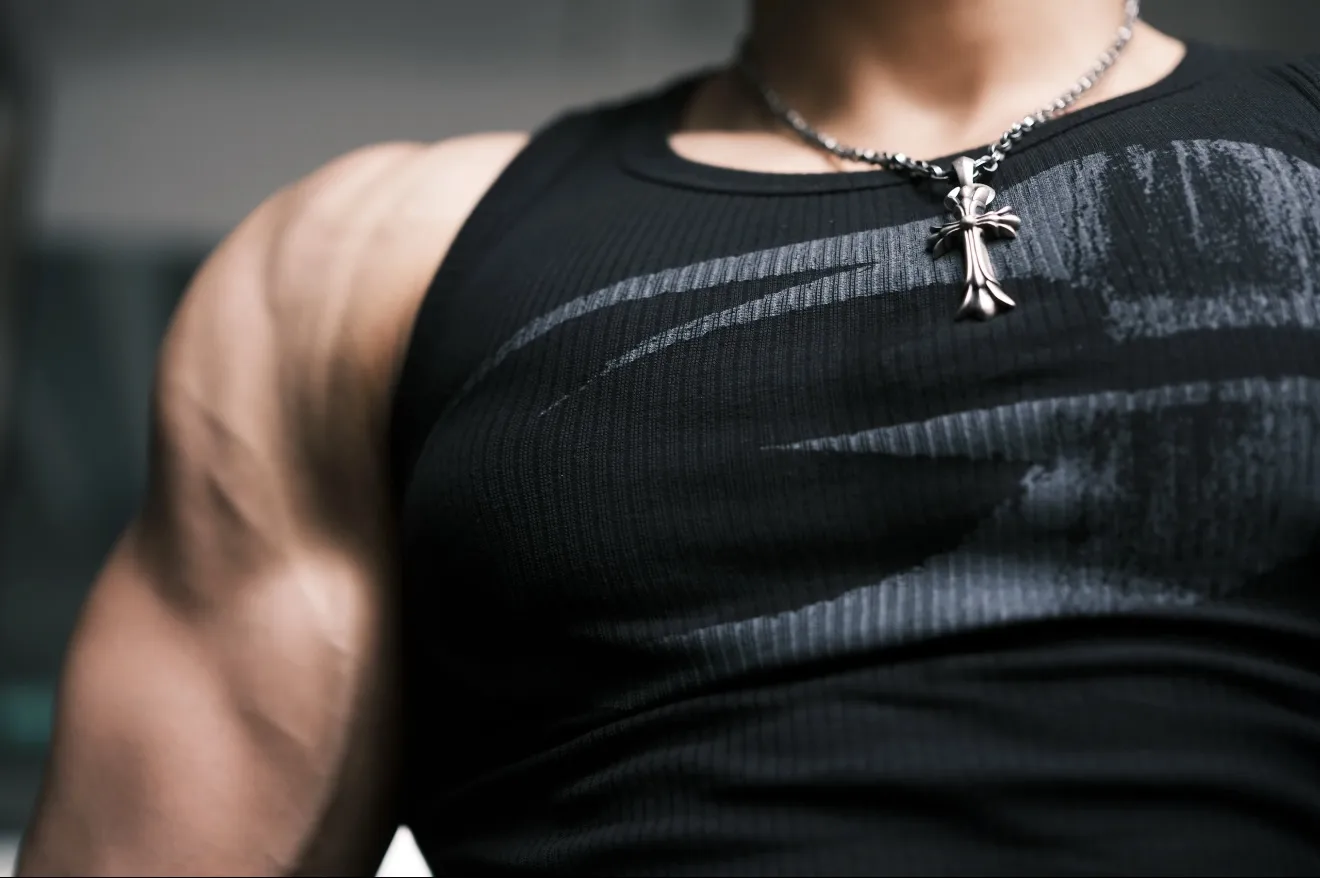 Chrome Hearts Cross Pendant Necklace (Sterling Silver) D199016538 — view 11