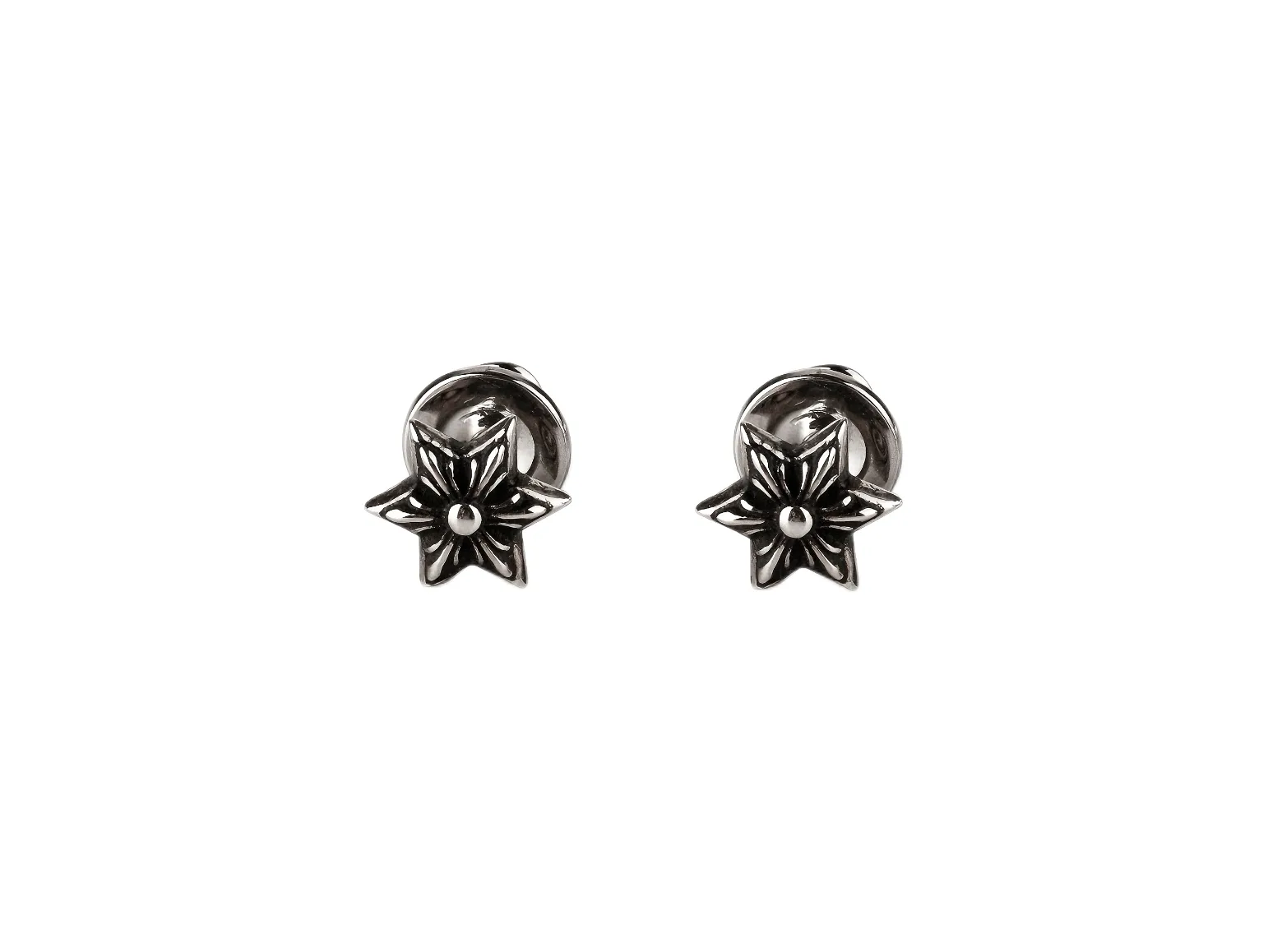 Hexagram Stud Earrings (Sterling Silver) D14017887