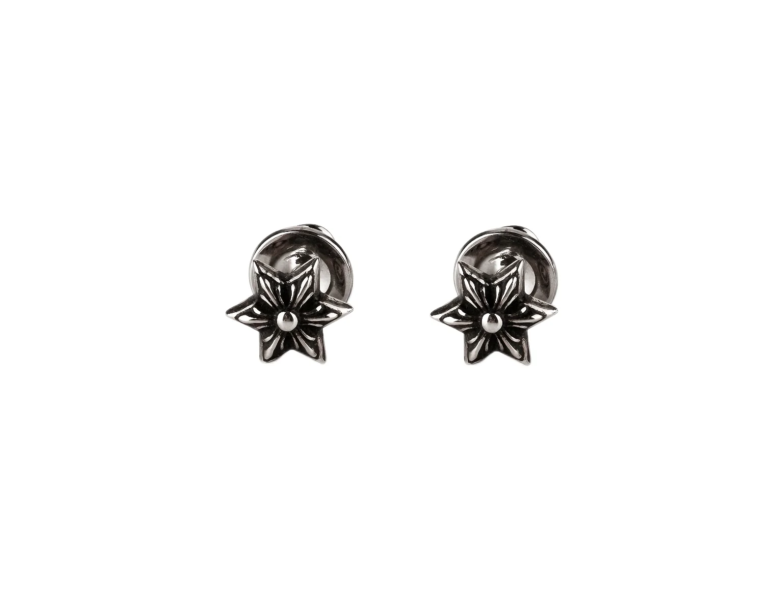 Hexagram Stud Earrings (Sterling Silver) D14017887
