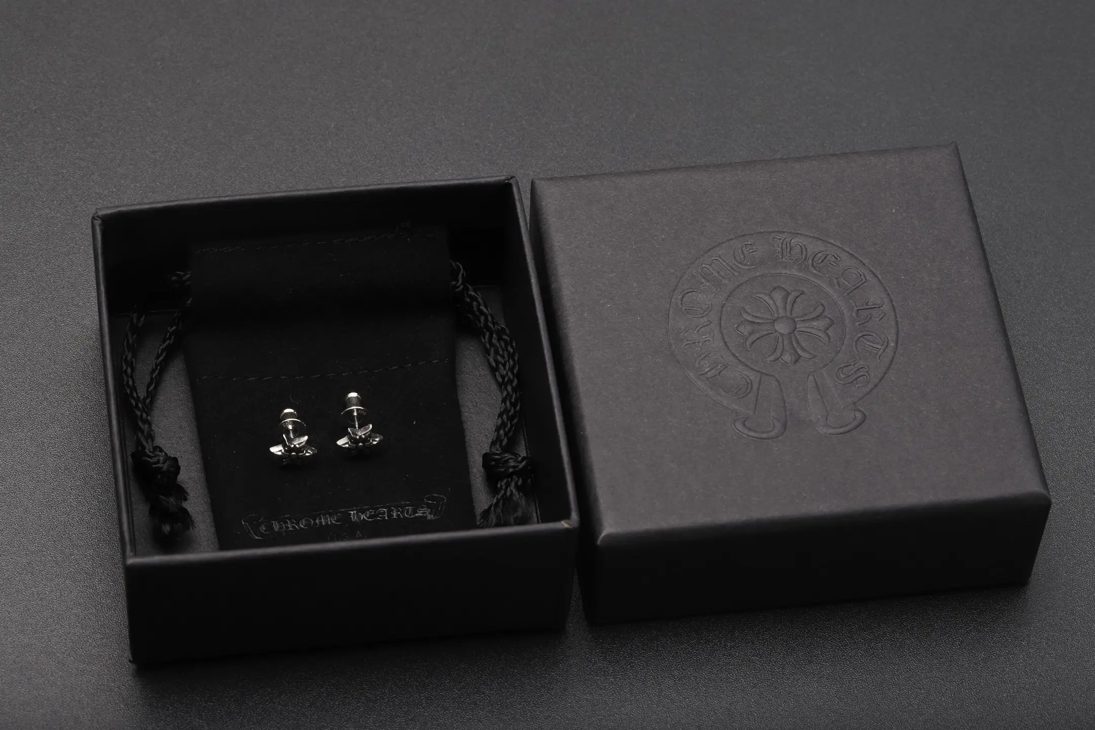 Hexagram Stud Earrings (Sterling Silver) D14017887 — view 2