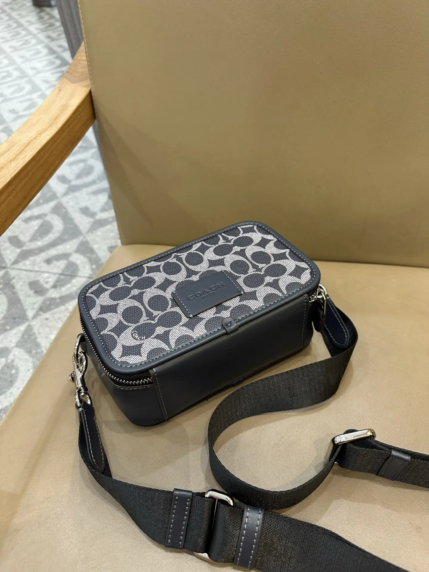Coach Wyatt Signature Canvas Camera Bag D38017960 — view 3