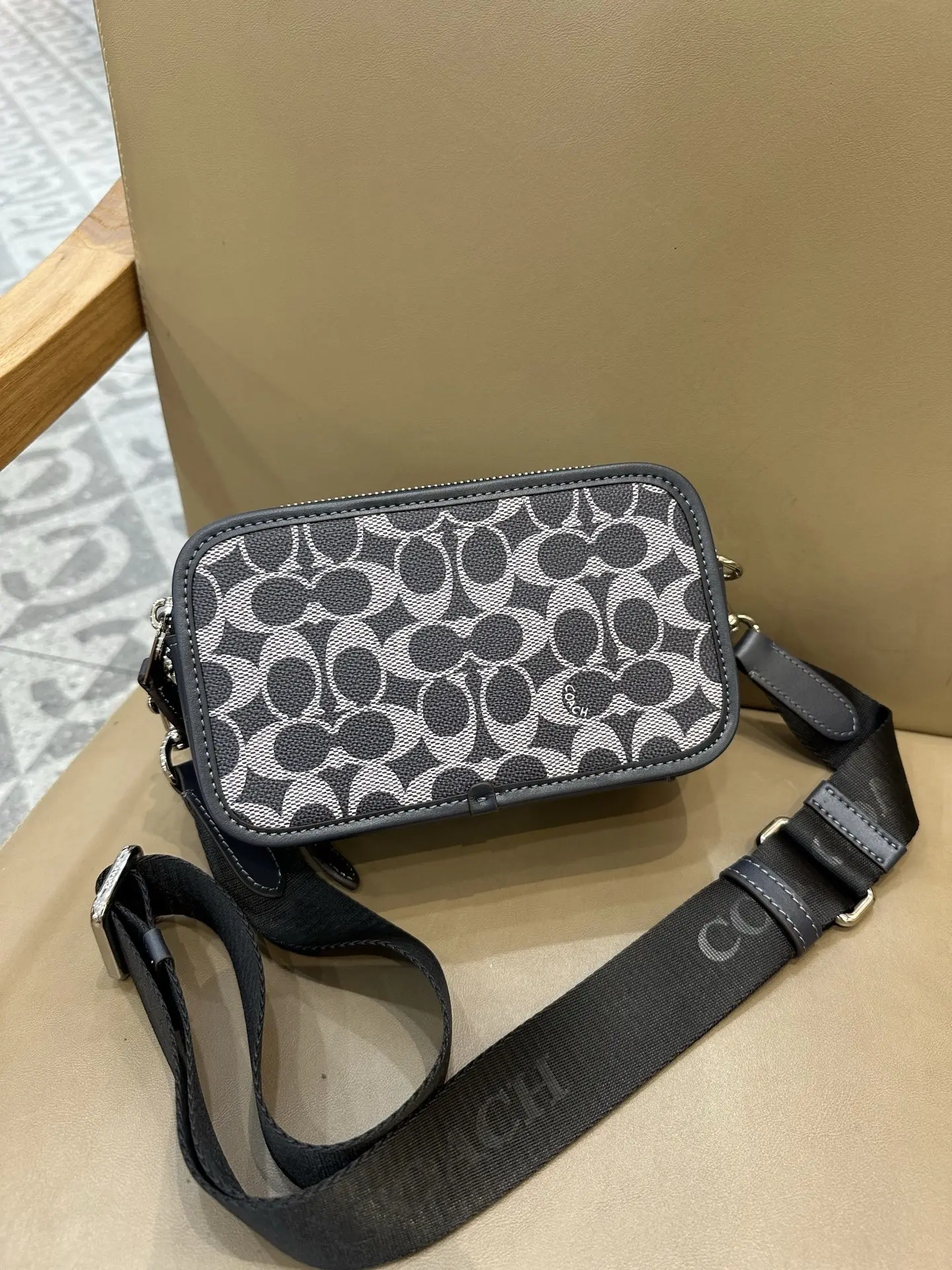 Coach Wyatt Signature Canvas Camera Bag D38017960 — view 5