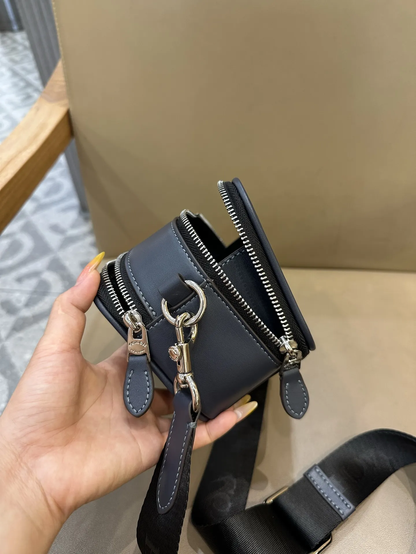 Coach Wyatt Signature Canvas Camera Bag D38017960 — view 7