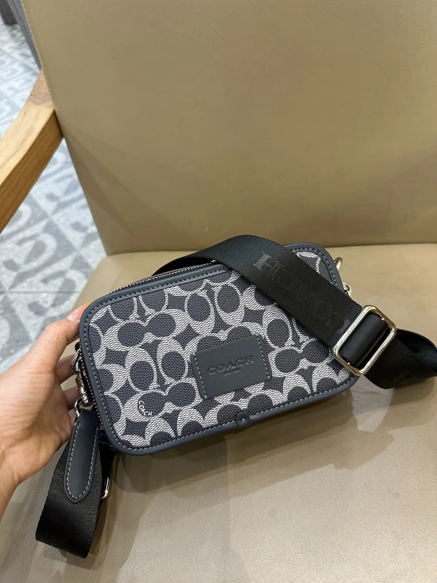 Coach Wyatt Signature Canvas Camera Bag D38017960 — view 9