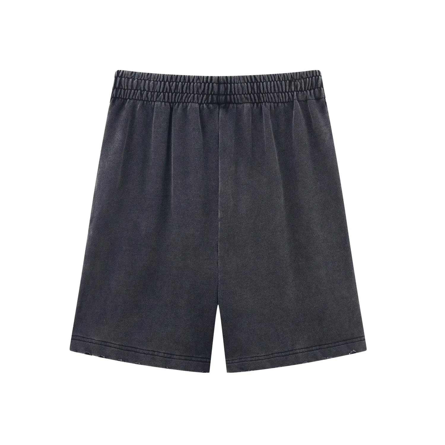 Flame Logo Distressed Cotton Shorts D18918818 — view 11