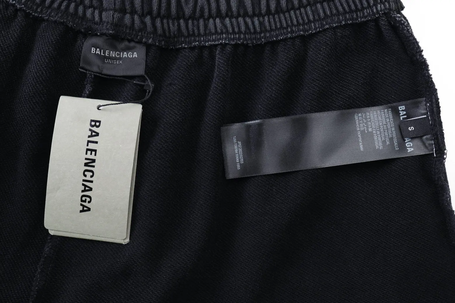 Flame Logo Distressed Cotton Shorts D18918818 — view 18