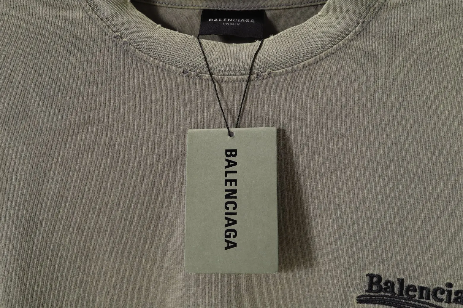 Political Campaign Logo Distressed T-Shirt D18918817 — view 8