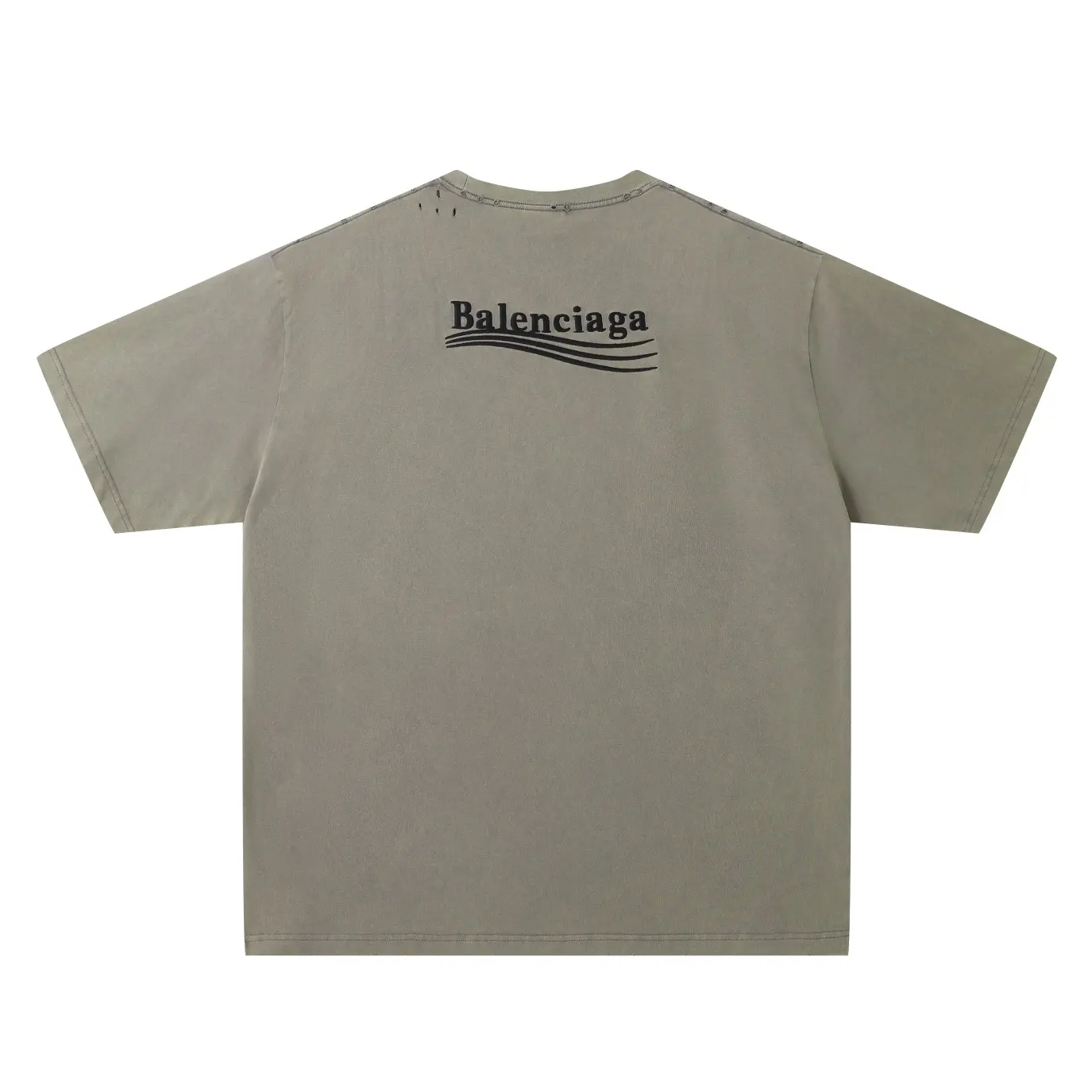 Political Campaign Logo Distressed T-Shirt D18918817 — view 11