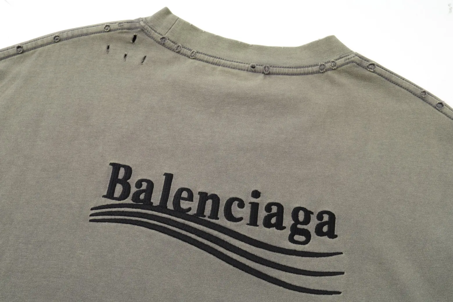 Political Campaign Logo Distressed T-Shirt D18918817 — view 13