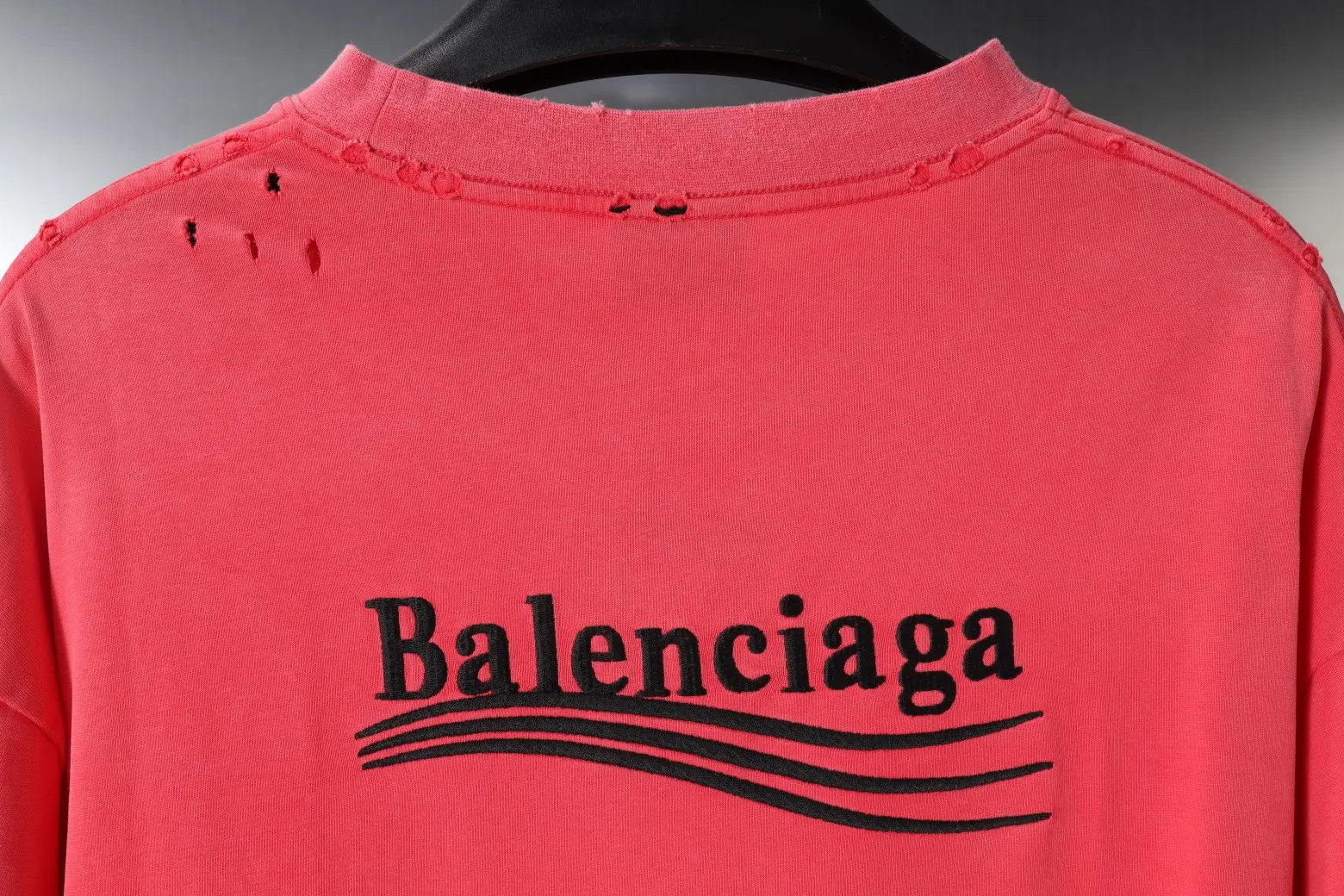 Political Campaign Logo Distressed T-Shirt D18918817 — view 21