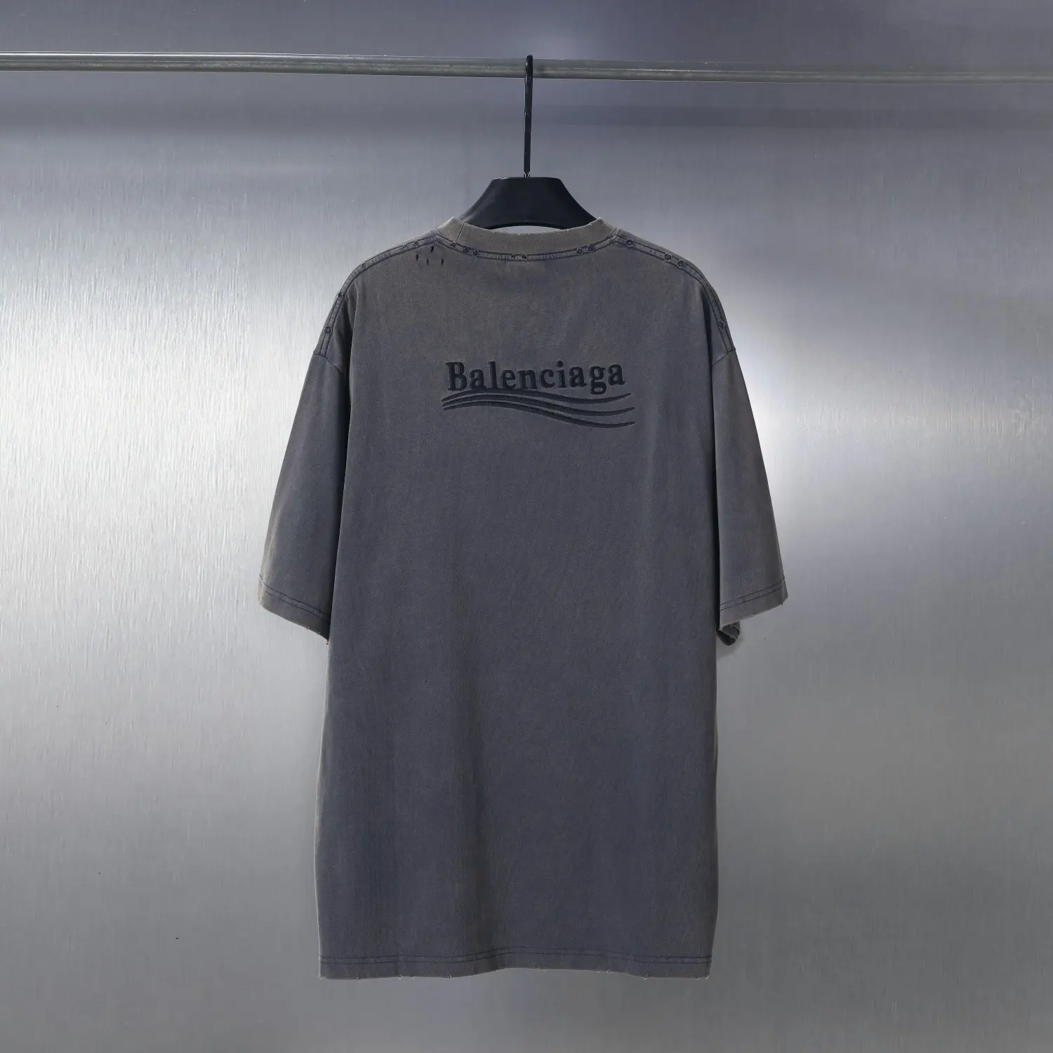 Political Campaign Logo Distressed T-Shirt D18918817 — view 38