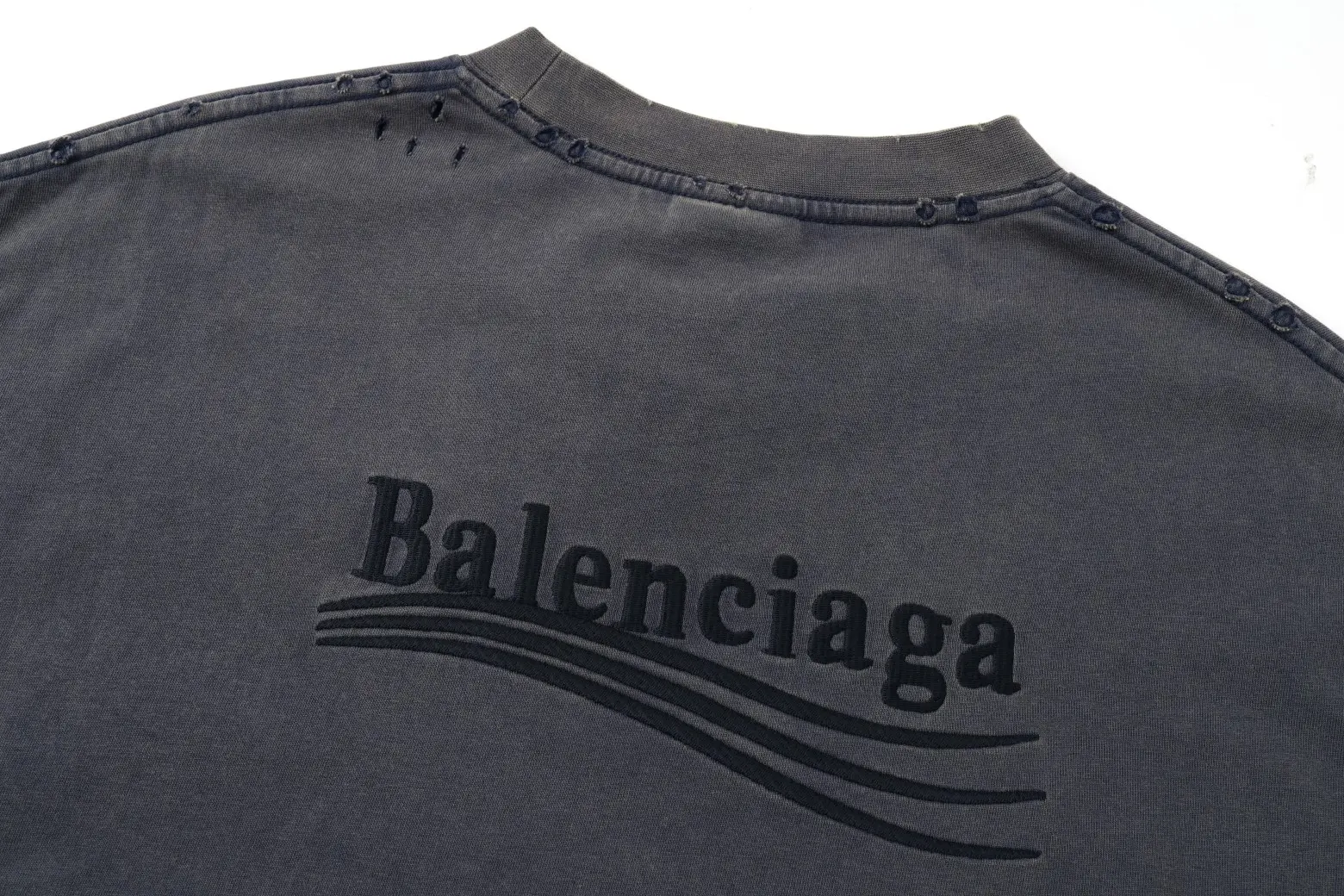 Political Campaign Logo Distressed T-Shirt D18918817 — view 48