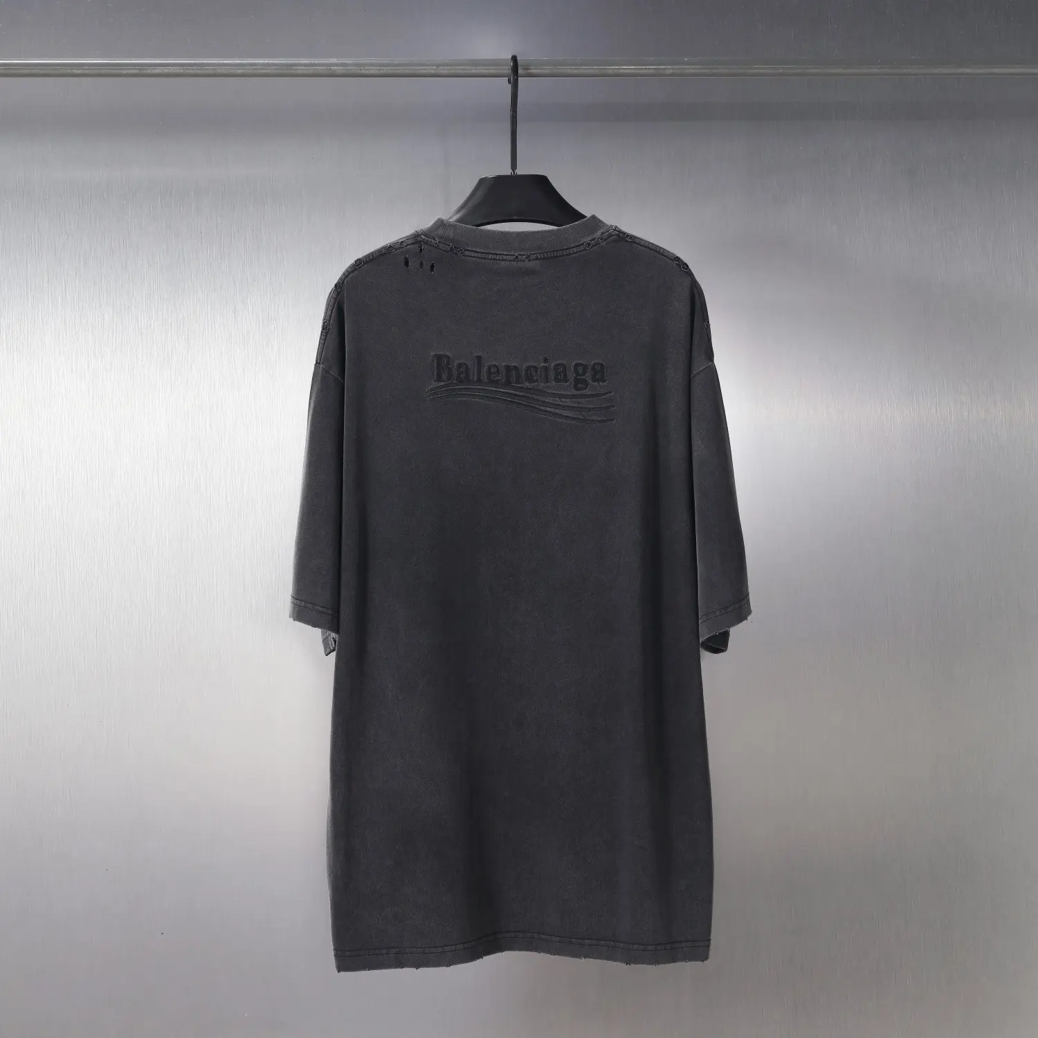 Political Campaign Logo Distressed T-Shirt D18918817 — view 74