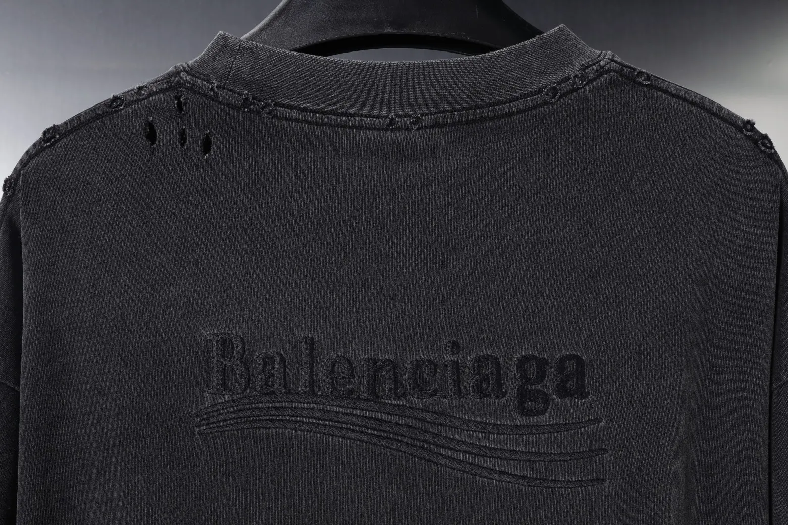 Political Campaign Logo Distressed T-Shirt D18918817 — view 78