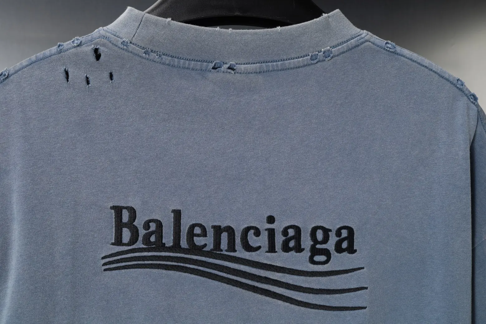 Political Campaign Logo Distressed T-Shirt D18918817 — view 93