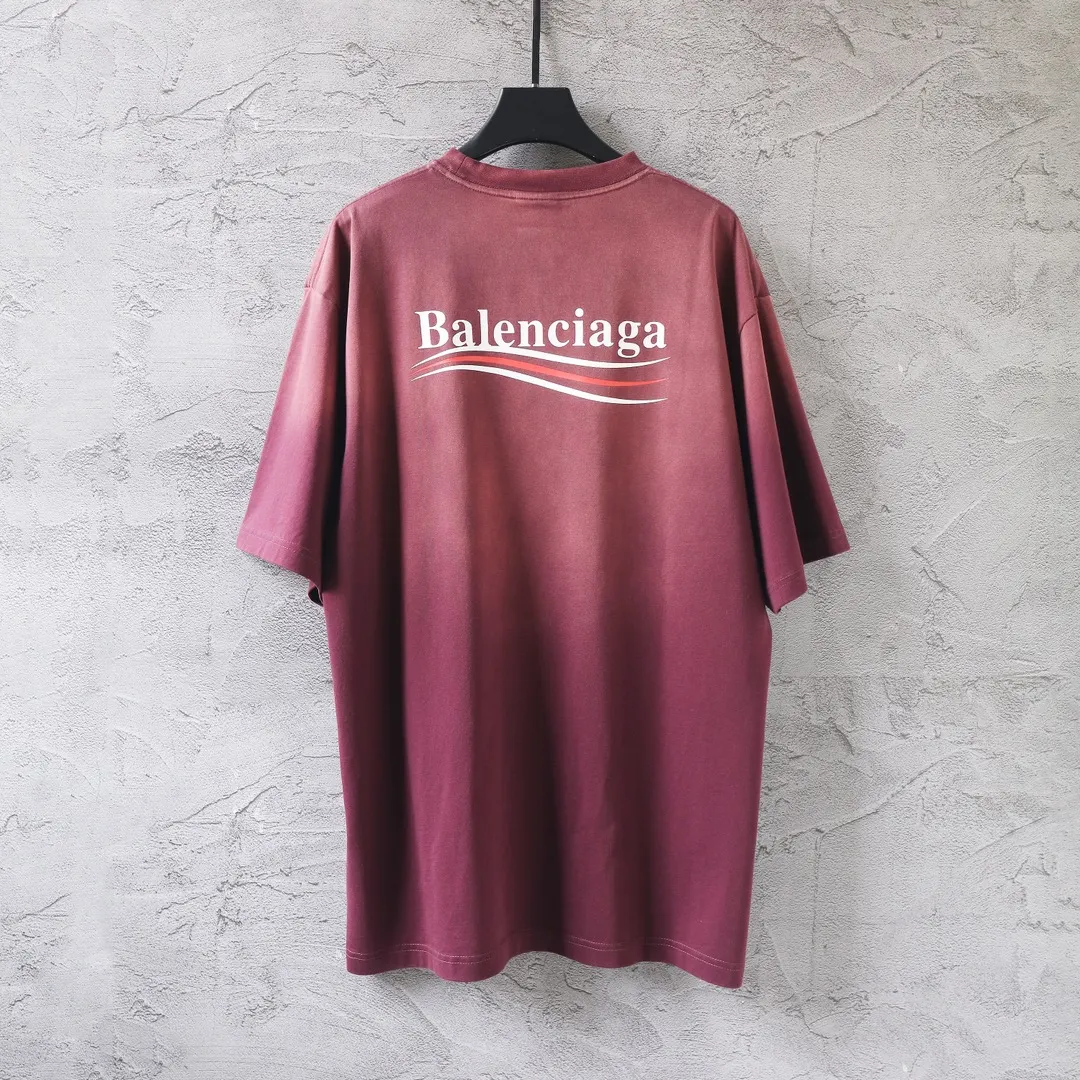 Political Campaign Logo Faded Cotton T-Shirt D17918816 — view 2