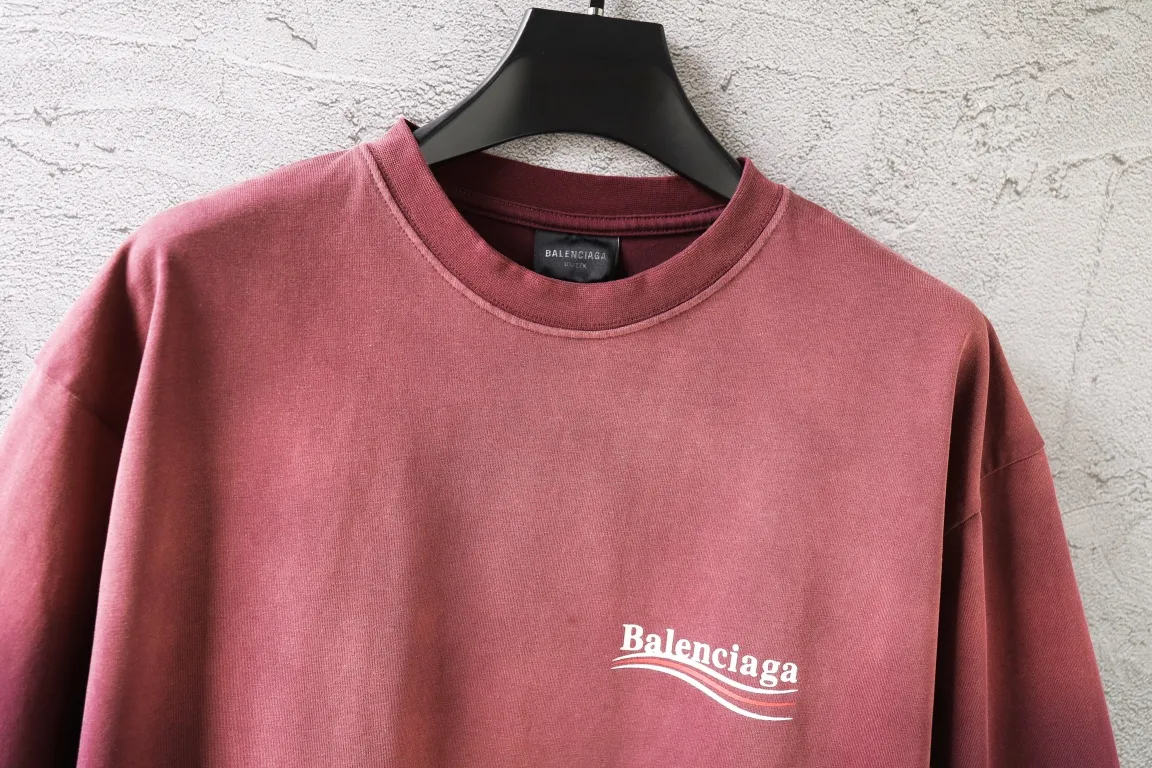 Political Campaign Logo Faded Cotton T-Shirt D17918816 — view 4