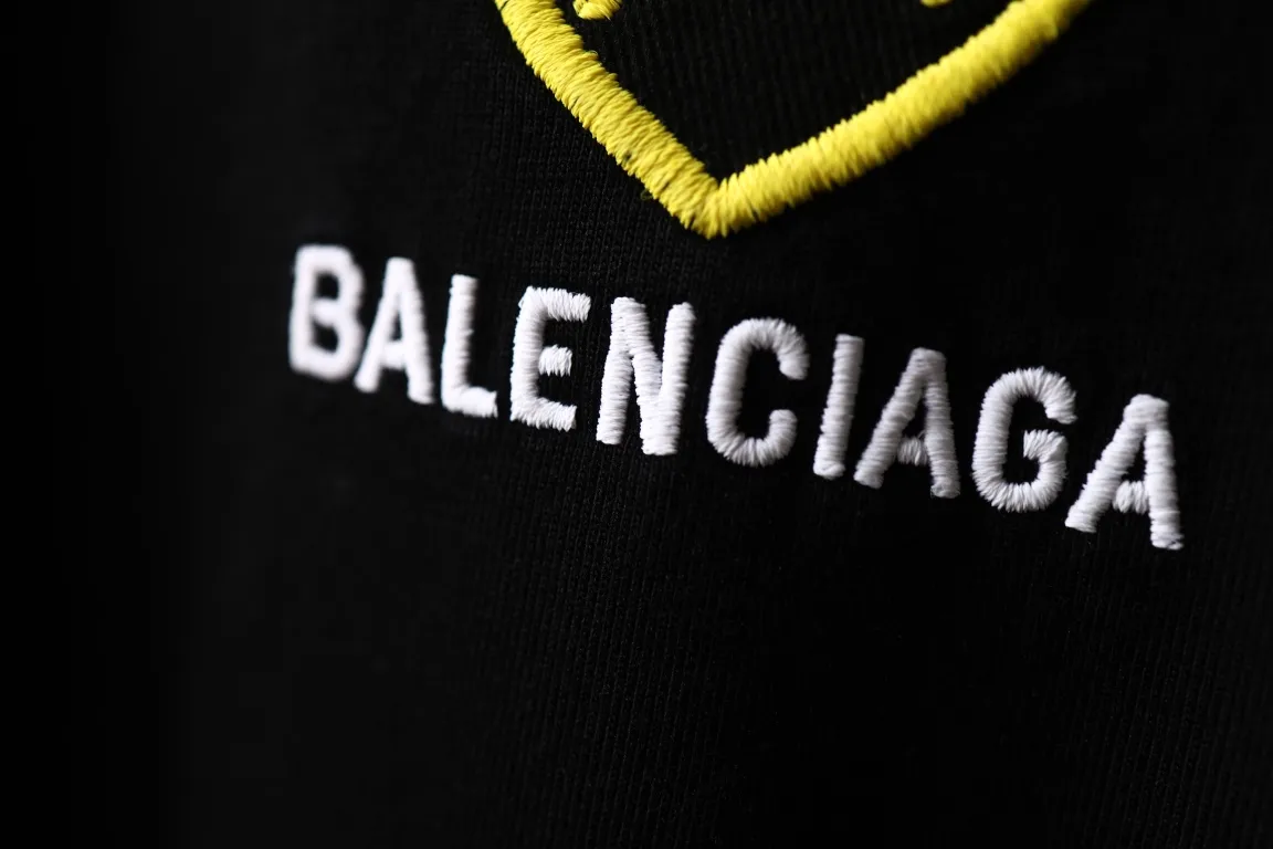 Lamborghini Logo Embroidered Cotton T-Shirt D16518804 — view 5