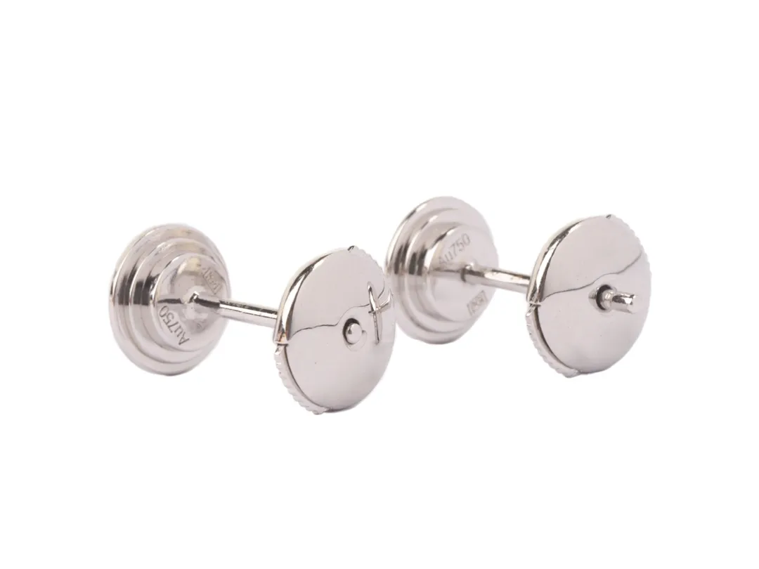 D'Amour Solitaire Stud Earrings (Gold-Plated Brass) D11516875 — view 3