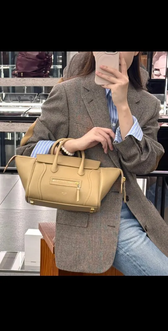 Celine Trapeze Small Top-Handle Bag D57017783 — view 9