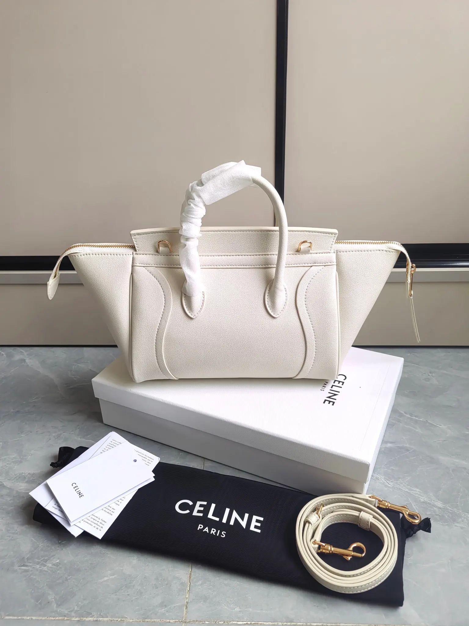 Celine Nano Luggage Handbag D57017780 — view 2