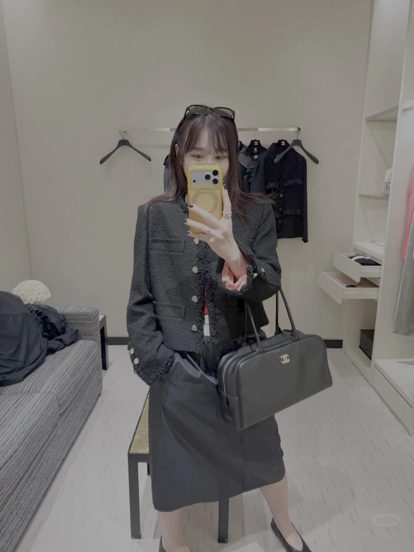 Chanel 26S Bowling Bag D53017838 — view 2