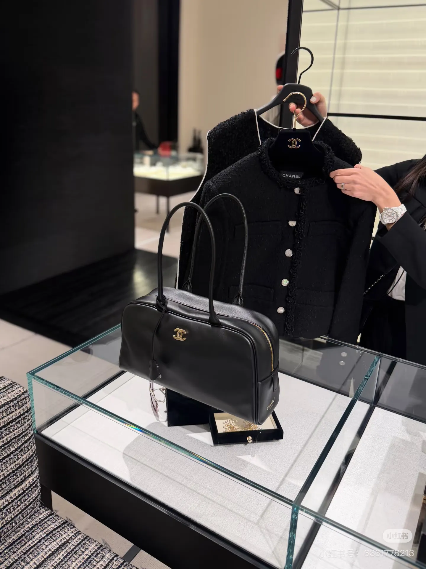 Chanel 26S Bowling Bag D53017838 — view 3