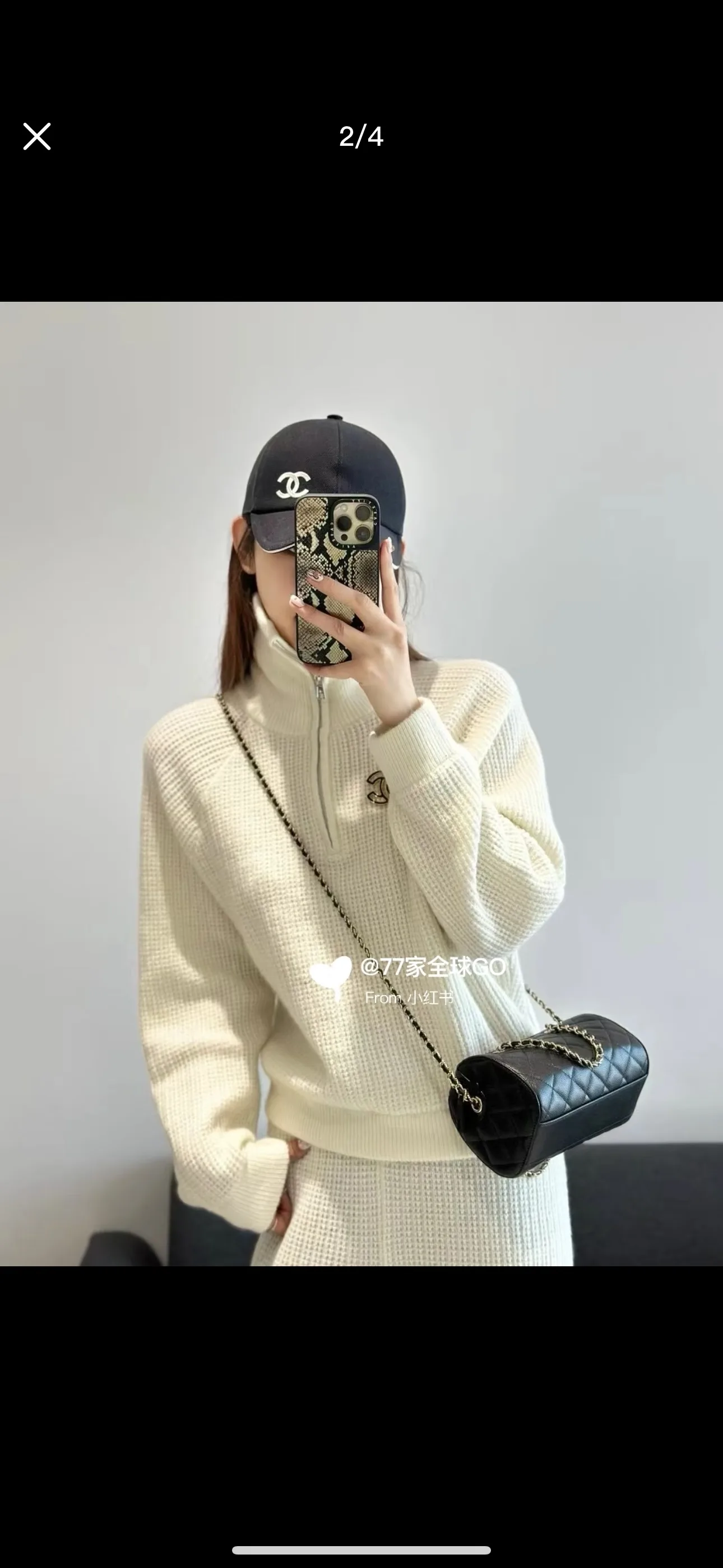 Chanel 25P Quilted Bowling Bag D43017867