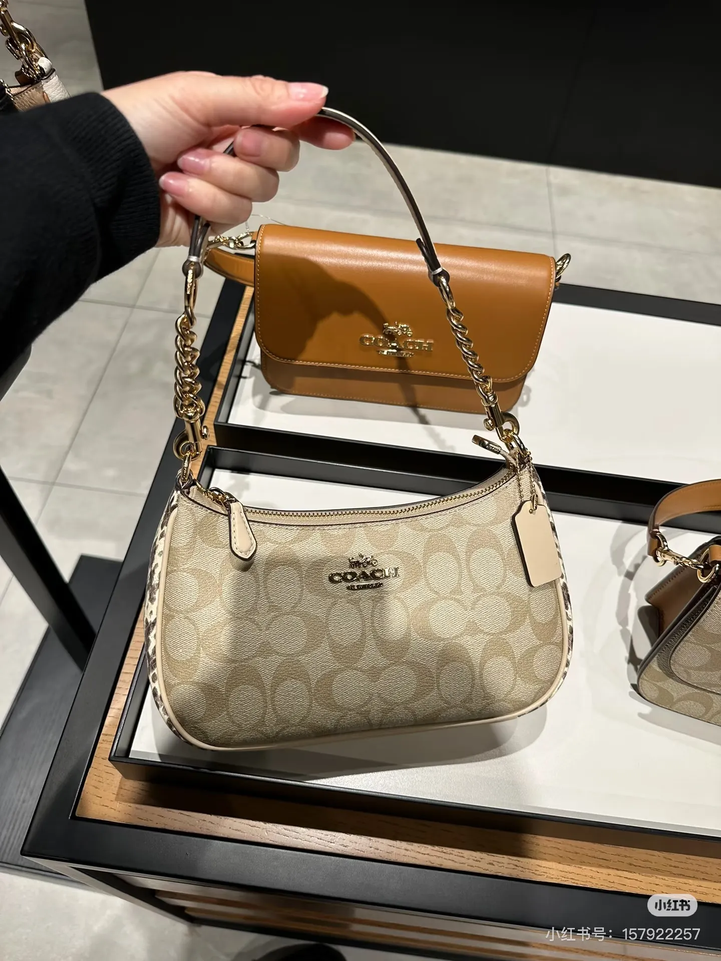 Teri Monogram Shoulder Bag D30018144 — view 3
