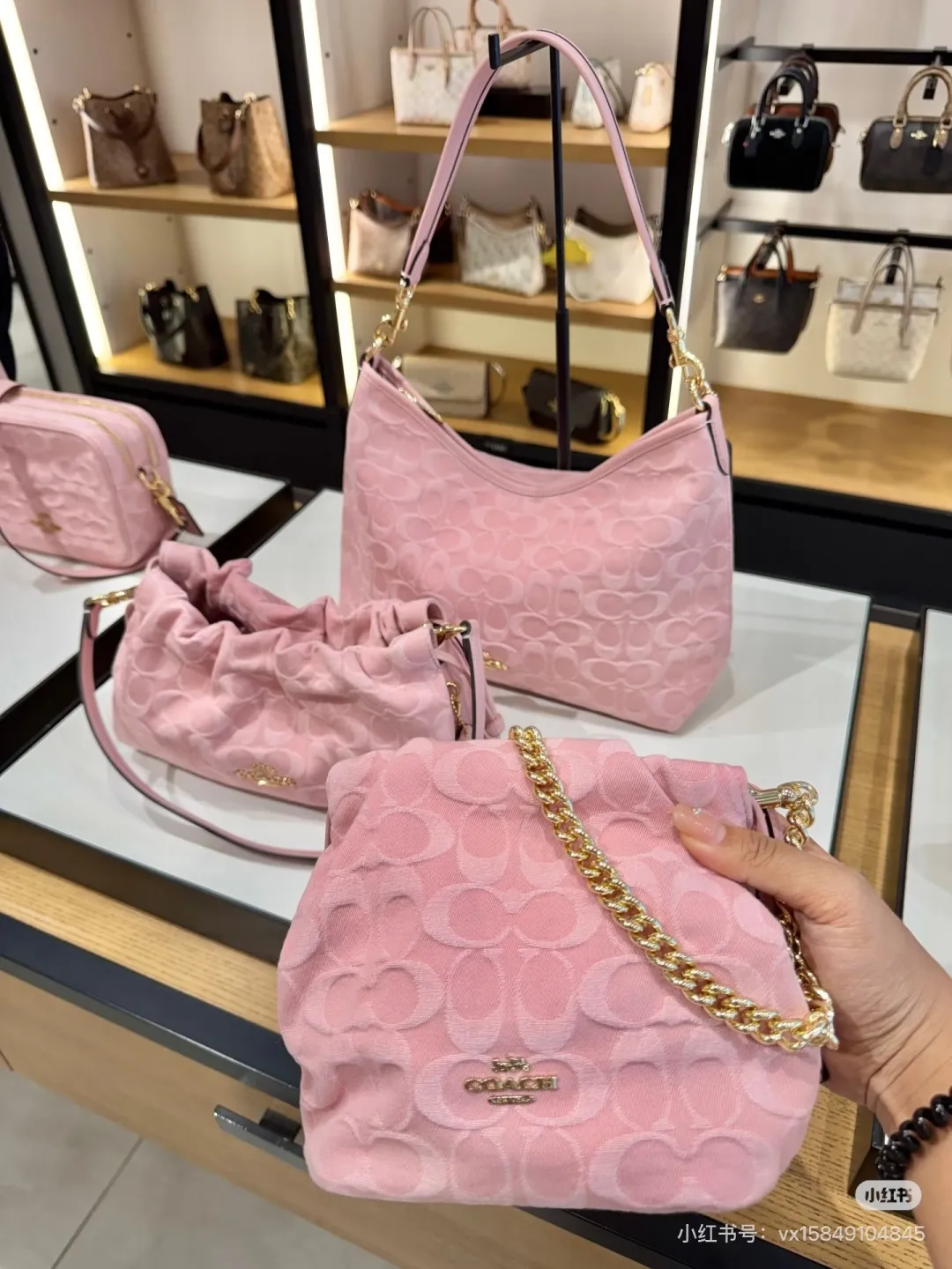 Faye Mini Drawstring Bucket Bag D27518201 — view 4