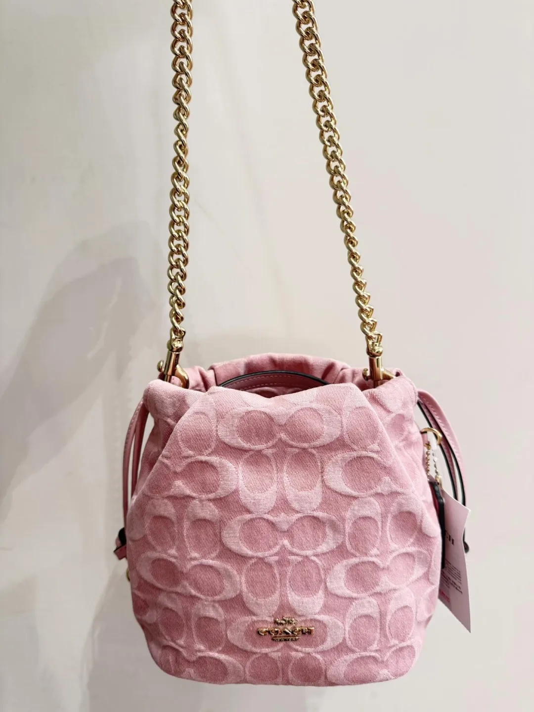 Faye Mini Drawstring Bucket Bag D27518201 — view 6