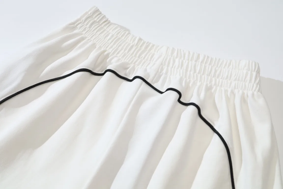 Embroidered Cotton-Jersey Knit Shorts D16521283 — view 15