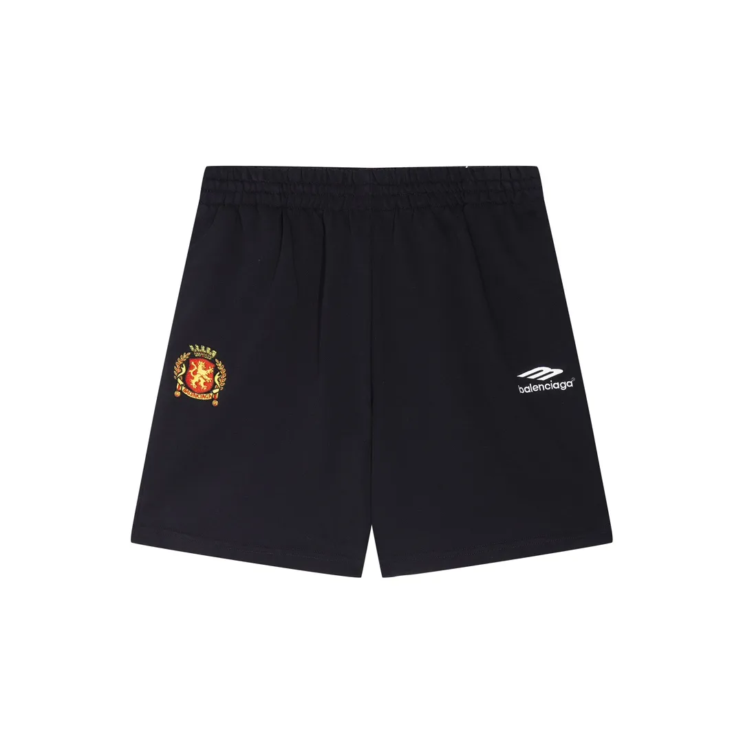 Manchester United Embroidered Cotton Knit Shorts D16521284 — view 9