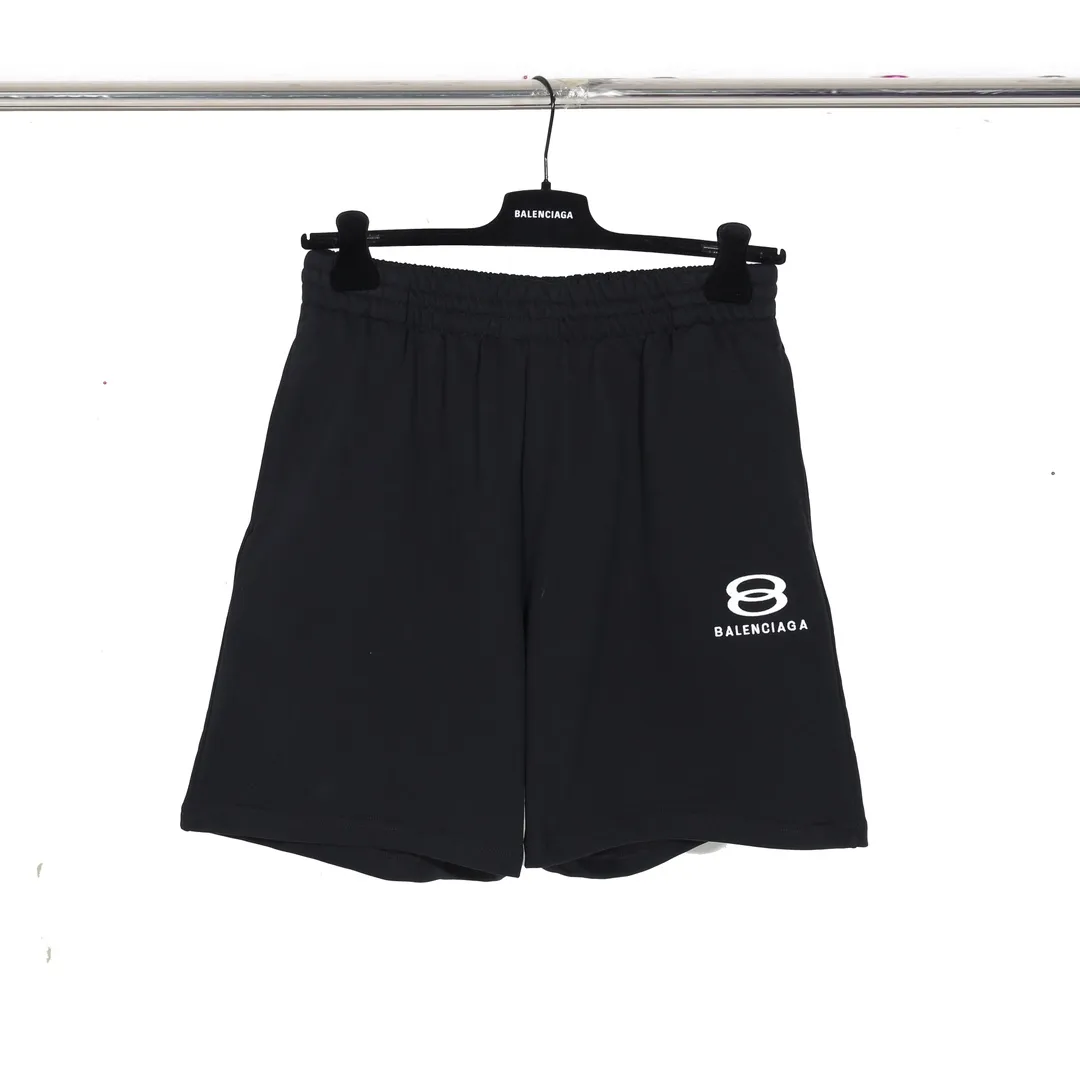 Unity Logo Embroidered Cotton Shorts D16521267