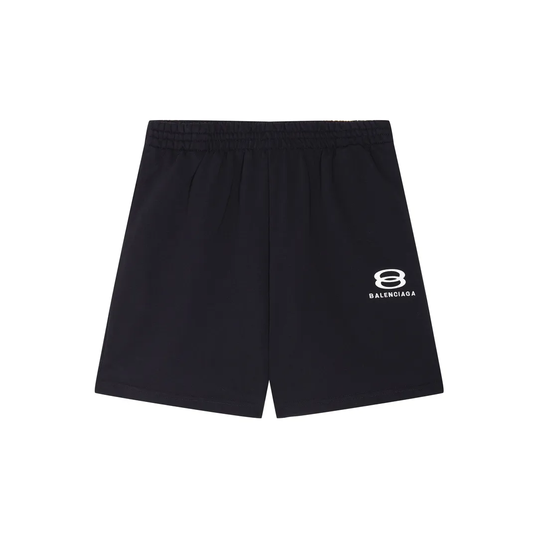 Unity Logo Embroidered Cotton Shorts D16521267 — view 10